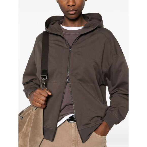 Brunello Cucinelli Women Cotton Hoodie
